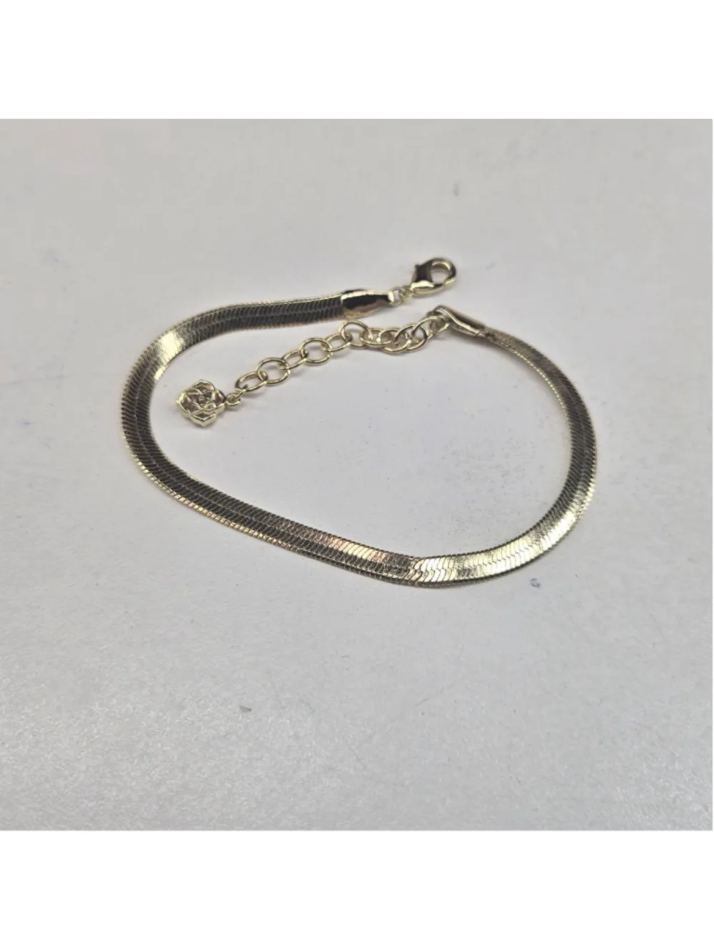 Kendra Scott 14k Gold Plated Herringbone Bracelet Simple Elegant Minimalist